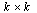 Typesetting:-delayCrossProduct(k, k)